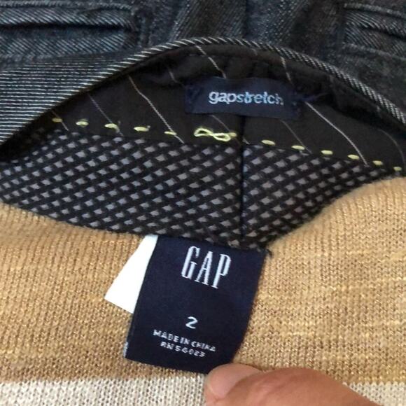 Gap Dark Jean Pencil Skirt Size 2 Dark Wash Denim Career Casual - Picture 7 of 9